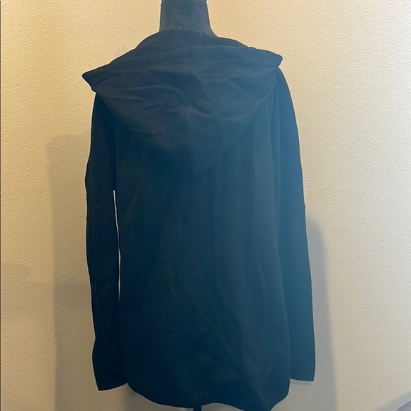 Black Hooded women's hoodie - Picture 2 of 3